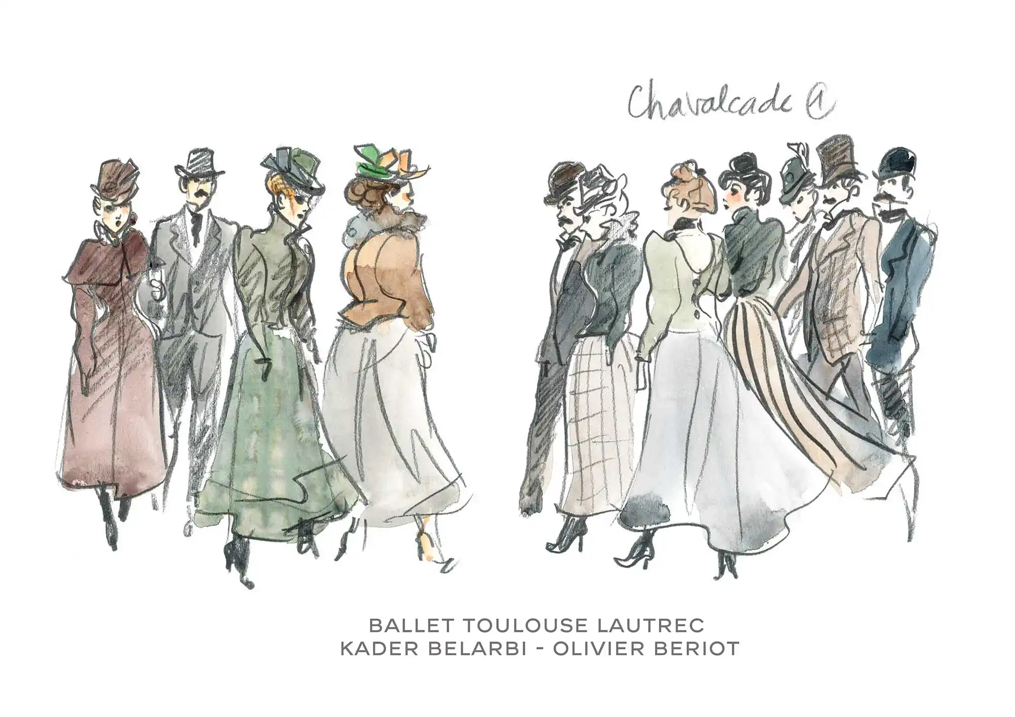 Ballet Lautrec - theatre - Spectacle - Maxime Rebière - Story-boarder et directeur artistique pour le cinéma, et illustrateur dans le milieu de de la mode.
