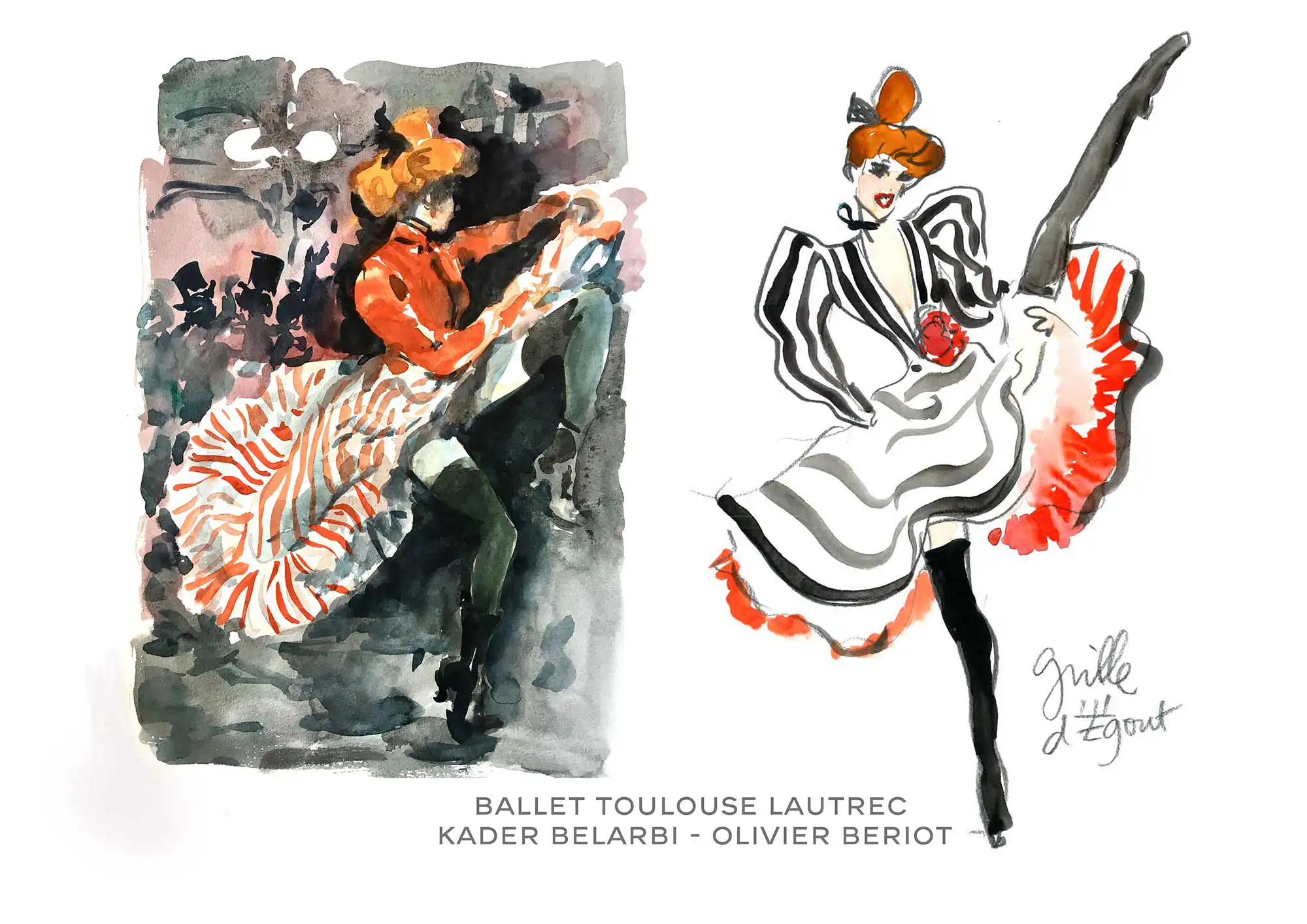 Ballet Lautrec - theatre - Spectacle - Maxime Rebière - Story-boarder et directeur artistique pour le cinéma, et illustrateur dans le milieu de de la mode.